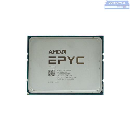 Amd epyc 7443 24core - 24core, 2.85ghz